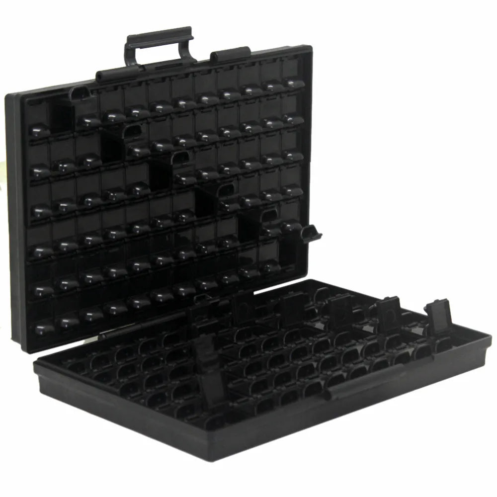 AideTek ESD Safe SMD Storage IC Box Bins Anti-statics SMT Organizer Transistor Electronics Storage Cases & Organizers BOXALLAS