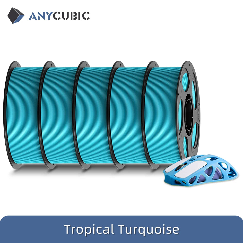 ANYCUBIC 5KG PLA Filament For FDM 3D Printer 1.75mm Eco-friendly 3D Printing Material Failment For Kobra S1C K3C