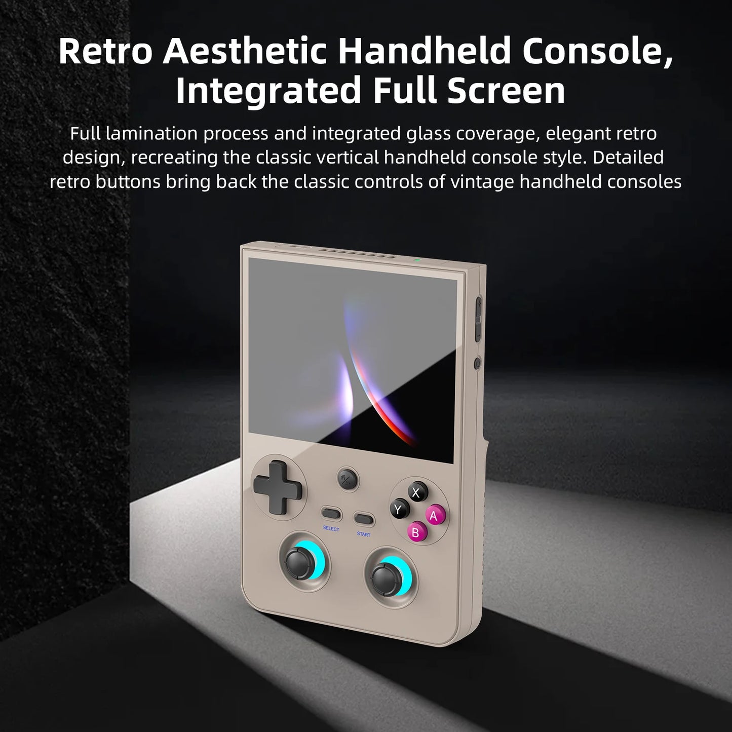 Anbernic RG 477V Retro Game Console Android 14 Dimensity 8300 Game Player 4.7" LTPS In-Cell Screen 5500mAh Wi-Fi 6E Hall joystic
