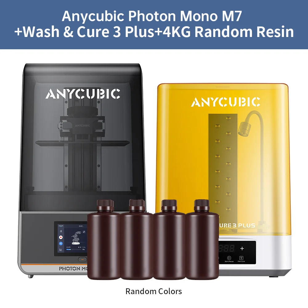 ANYCUBIC Photon Mono M7 14K Mono MSLA 3D Printer 10'' 14K LCD Resin 3D Printer Speed Up to 150mm/h Printing Size 223*126*230mm