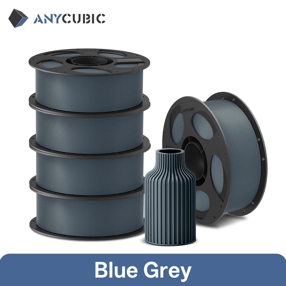 ANYCUBIC 5KG PLA Filament For FDM 3D Printer 1.75mm Eco-friendly 3D Printing Material Failment For Kobra S1C K3C