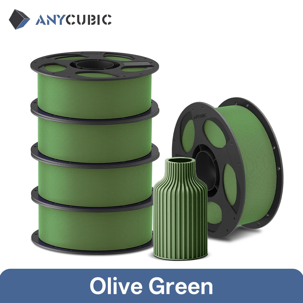 ANYCUBIC 5KG PLA Filament For FDM 3D Printer 1.75mm Eco-friendly 3D Printing Material Failment For Kobra S1C K3C