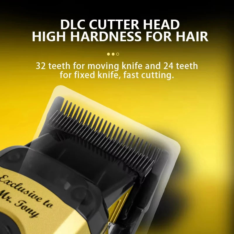 Kemei Rechargeable Electric Hair Clipper Professional Barber Trimmer For Man Cordless Shaver KM-90-4 KM-2293 Gold  KM-3209 Kit