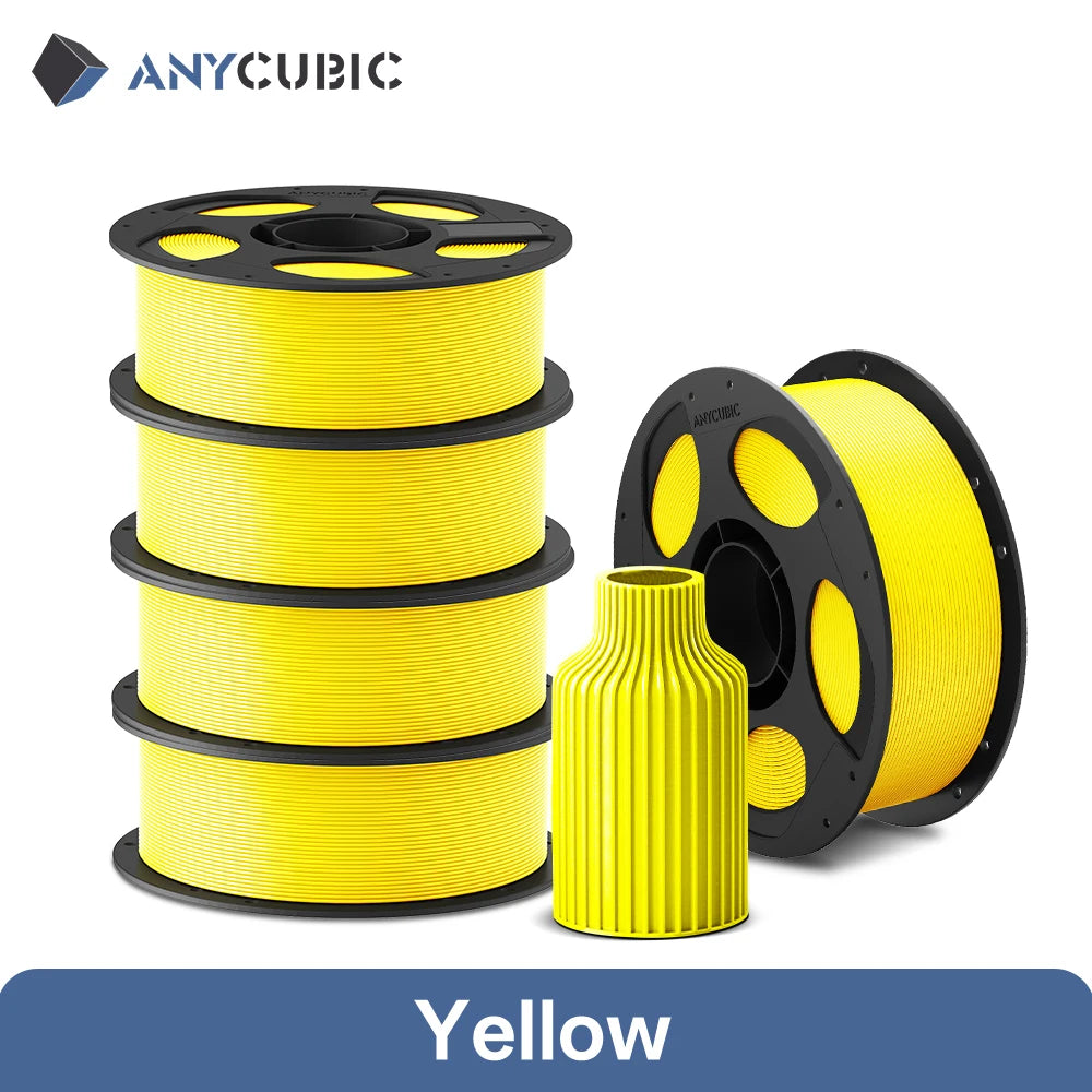 ANYCUBIC 5KG PLA Filament For FDM 3D Printer 1.75mm Eco-friendly 3D Printing Material Failment For Kobra S1C K3C