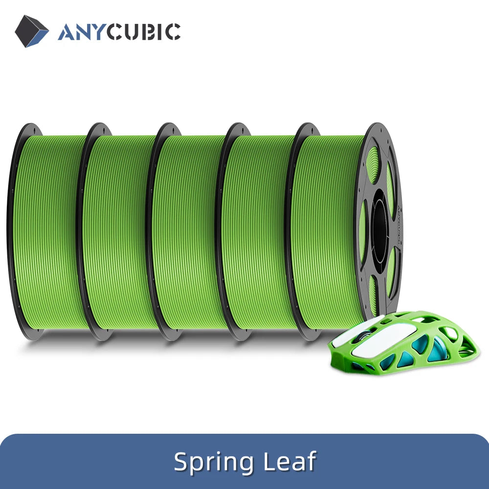 ANYCUBIC 5KG PLA Filament For FDM 3D Printer 1.75mm Eco-friendly 3D Printing Material Failment For Kobra S1C K3C