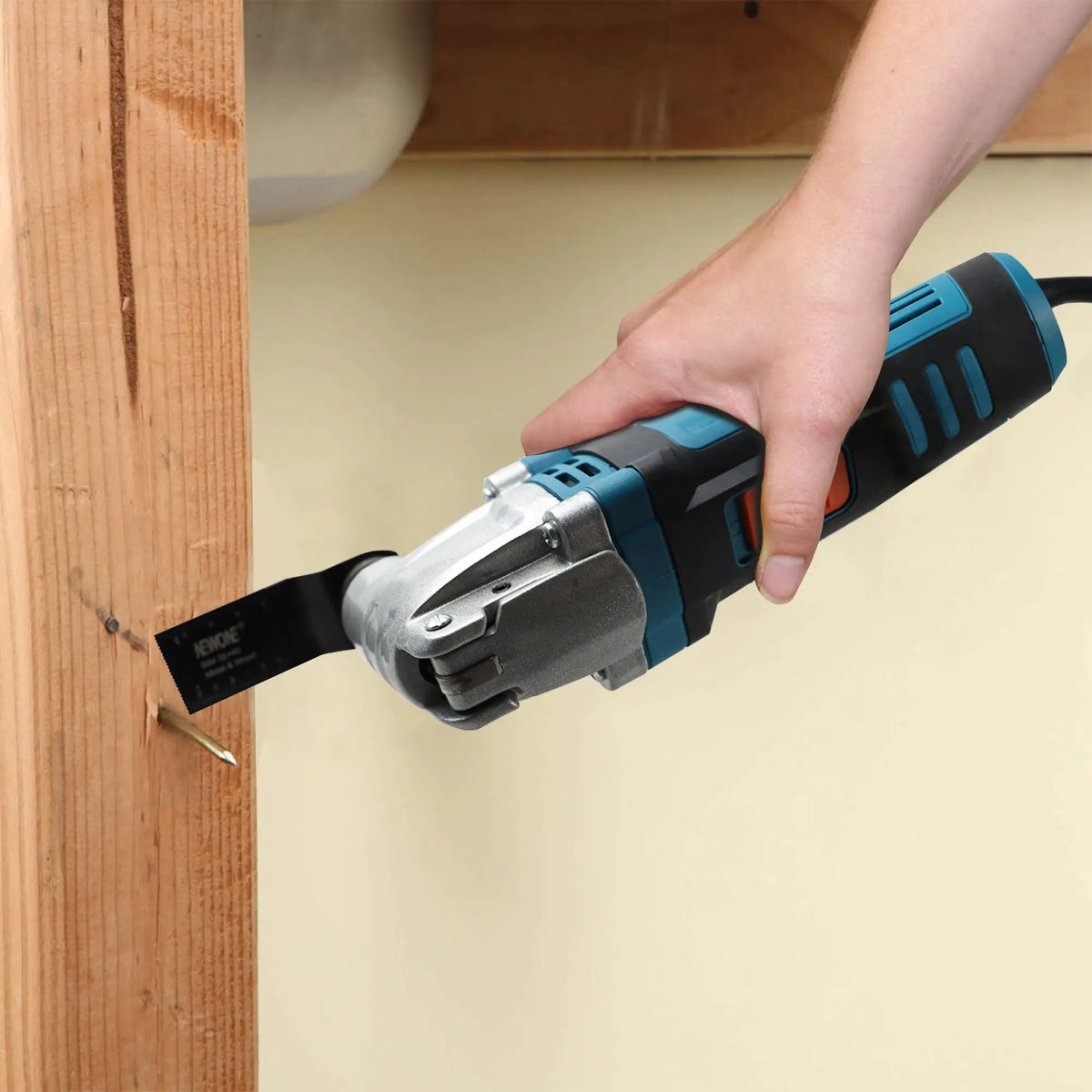 500W Quick Release/Change Oscillating Tool Multifunctional Electric Trimmer Repair Saw DIY Home Improvement Tool Renovator