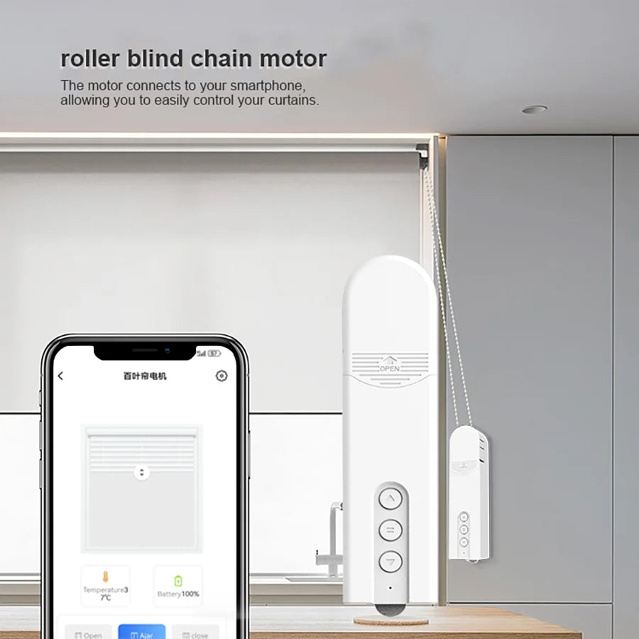 Smart Home electric curtains with Bluetooth remote Control Electric Automatic Curtain Motor Automatic Curtain Opener