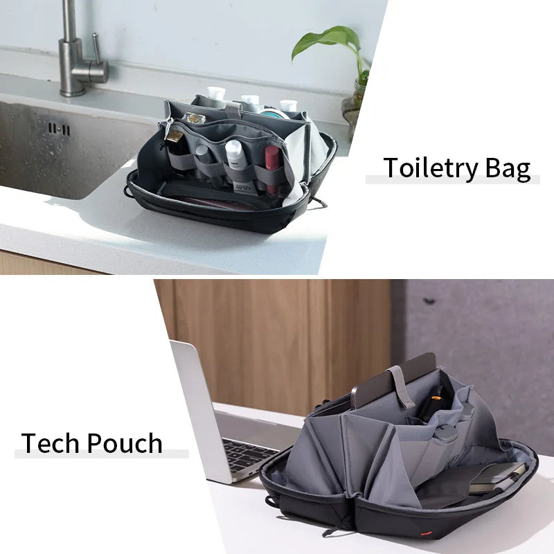 Ulanzi Traker Tech Pouch Waterproof Photography Storage Carry Pouch Small Electronics Organizer Bag for SD Card Camera Battery