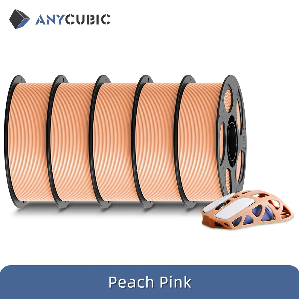 ANYCUBIC 5KG PLA Filament For FDM 3D Printer 1.75mm Eco-friendly 3D Printing Material Failment For Kobra S1C K3C