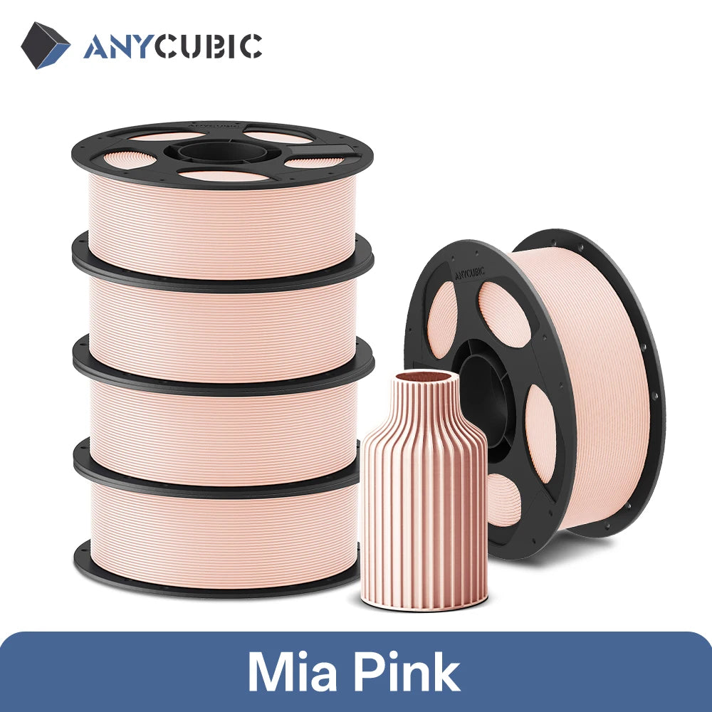 ANYCUBIC 5KG PLA Filament For FDM 3D Printer 1.75mm Eco-friendly 3D Printing Material Failment For Kobra S1C K3C
