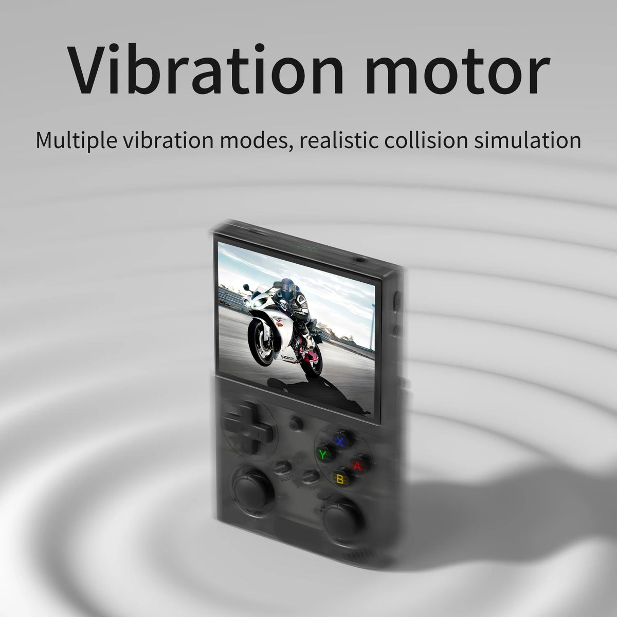 G350 Handheld Game Console 3.5'' IPS Screen Linux System Dual Joystick Vibration Motor Retro Portable Video Console Gift