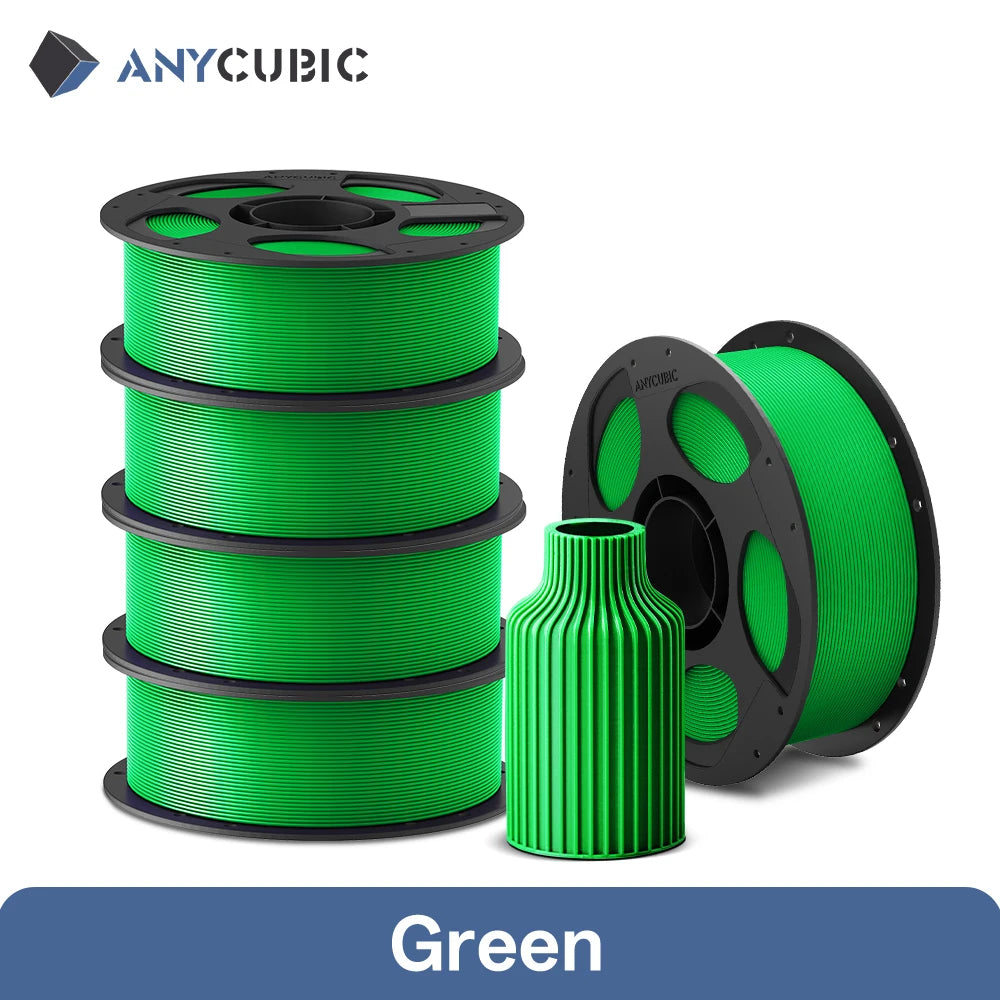 ANYCUBIC 5KG PLA Filament For FDM 3D Printer 1.75mm Eco-friendly 3D Printing Material Failment For Kobra S1C K3C
