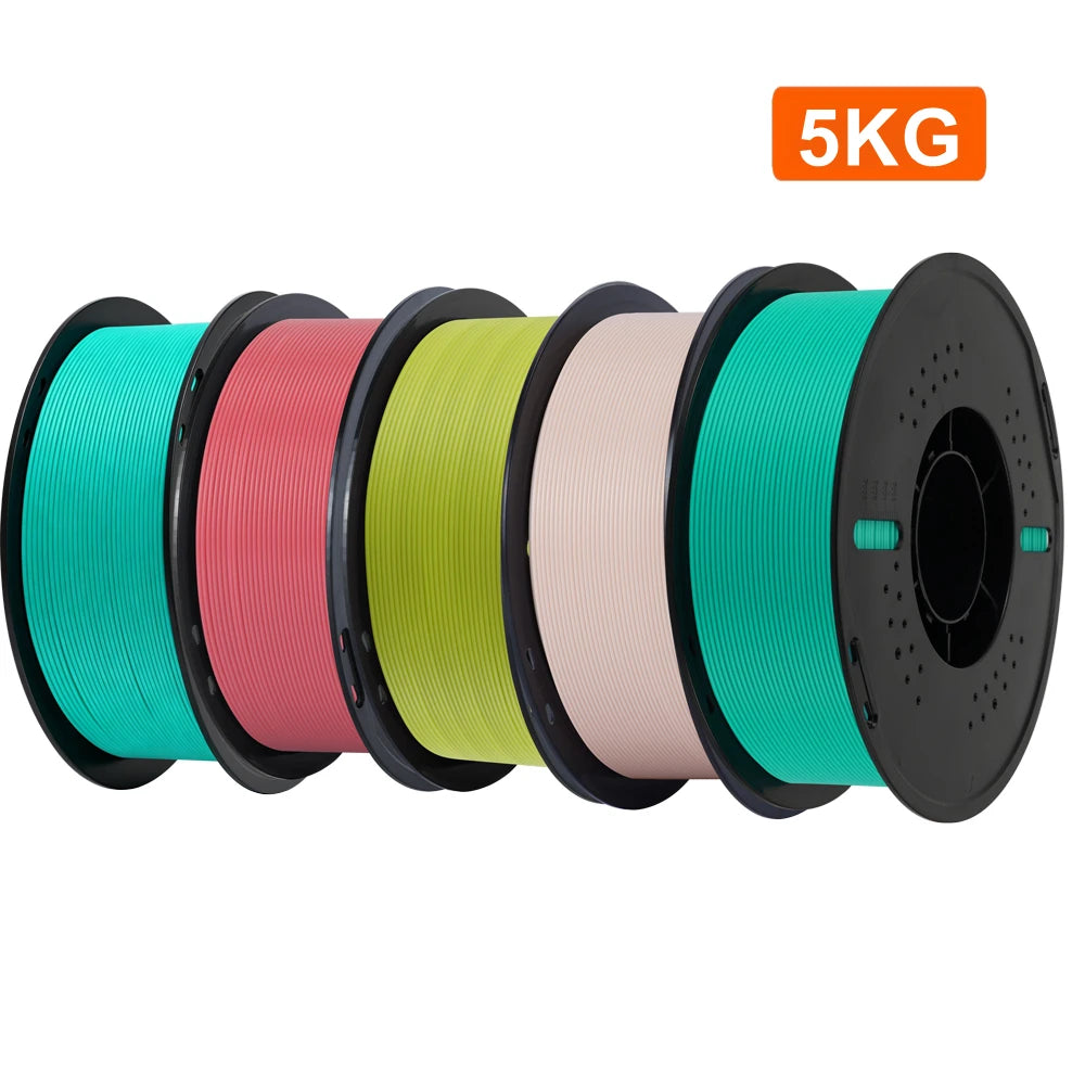 KINGROON PLA Filament 1.75mm 5/10KG pla Plastic For 3D Printer, Standard 1kg/roll 3D Printing Filaments Mix Color Local Shipping