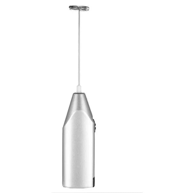 1-Pack Handheld Electric Milk Frother 4 Colors | Drink Mixer & Egg Beater for Coffee, Latte Cappuccino Portable Kitchen Gadget