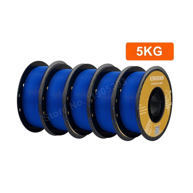 KINGROON PLA Filament 1.75mm 5/10KG pla Plastic For 3D Printer, Standard 1kg/roll 3D Printing Filaments Mix Color Local Shipping