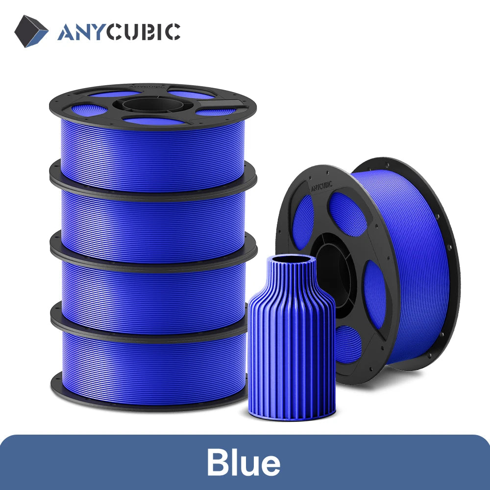 ANYCUBIC 5KG PLA Filament For FDM 3D Printer 1.75mm Eco-friendly 3D Printing Material Failment For Kobra S1C K3C