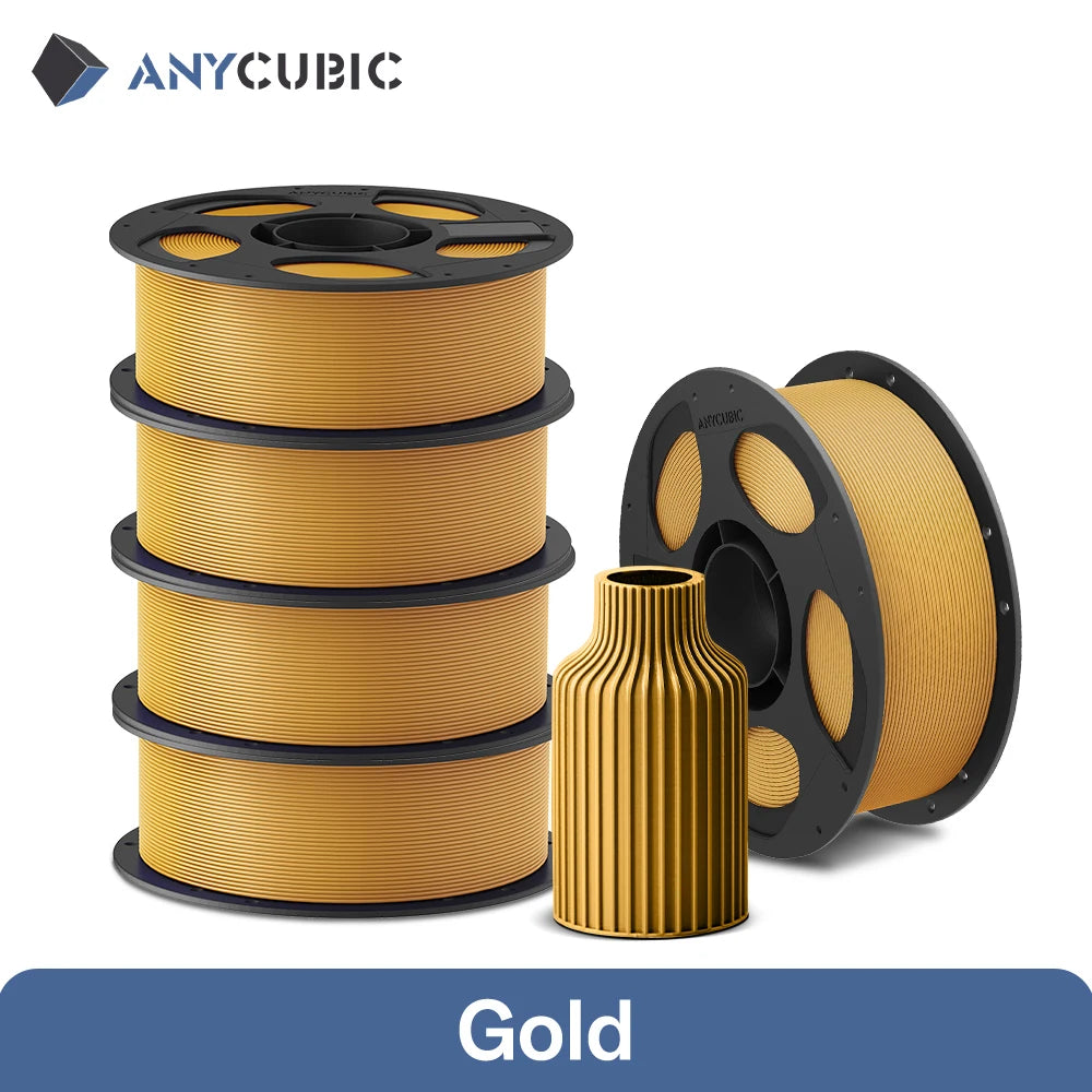 ANYCUBIC 5KG PLA Filament For FDM 3D Printer 1.75mm Eco-friendly 3D Printing Material Failment For Kobra S1C K3C