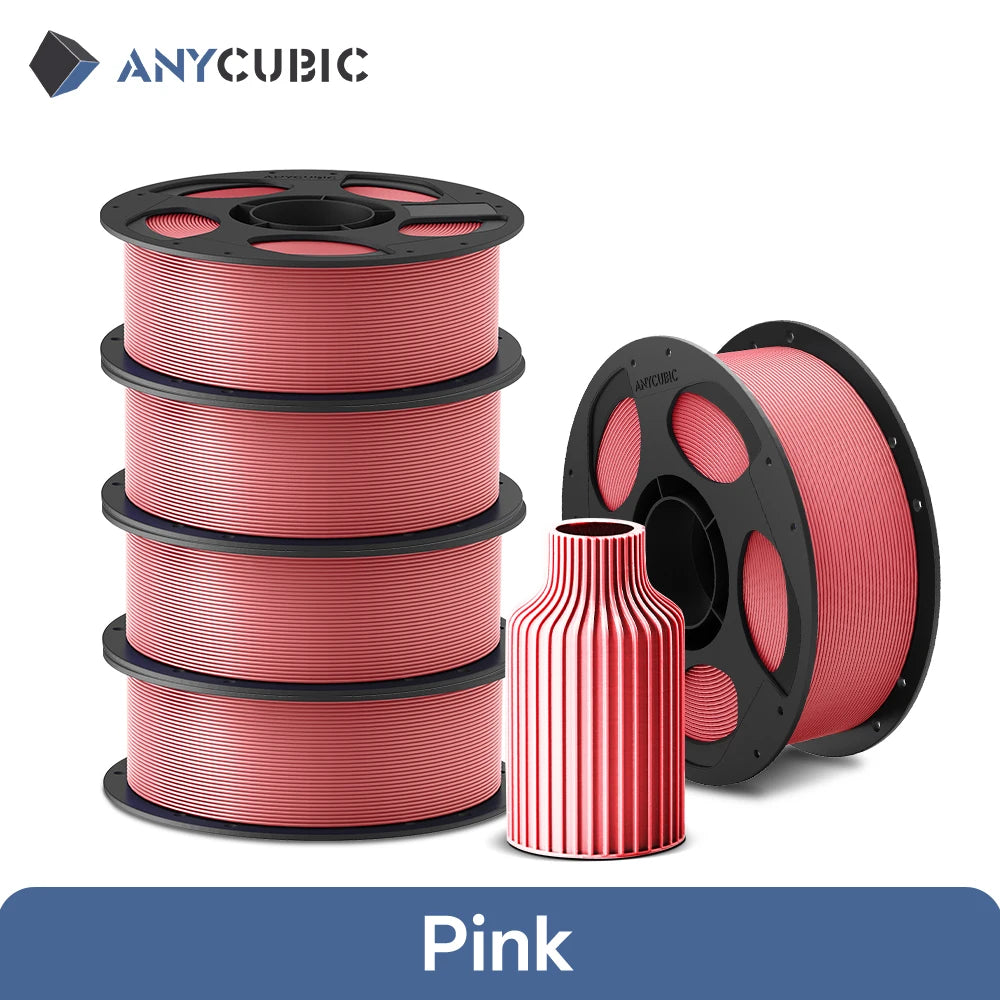 ANYCUBIC 5KG PLA Filament For FDM 3D Printer 1.75mm Eco-friendly 3D Printing Material Failment For Kobra S1C K3C