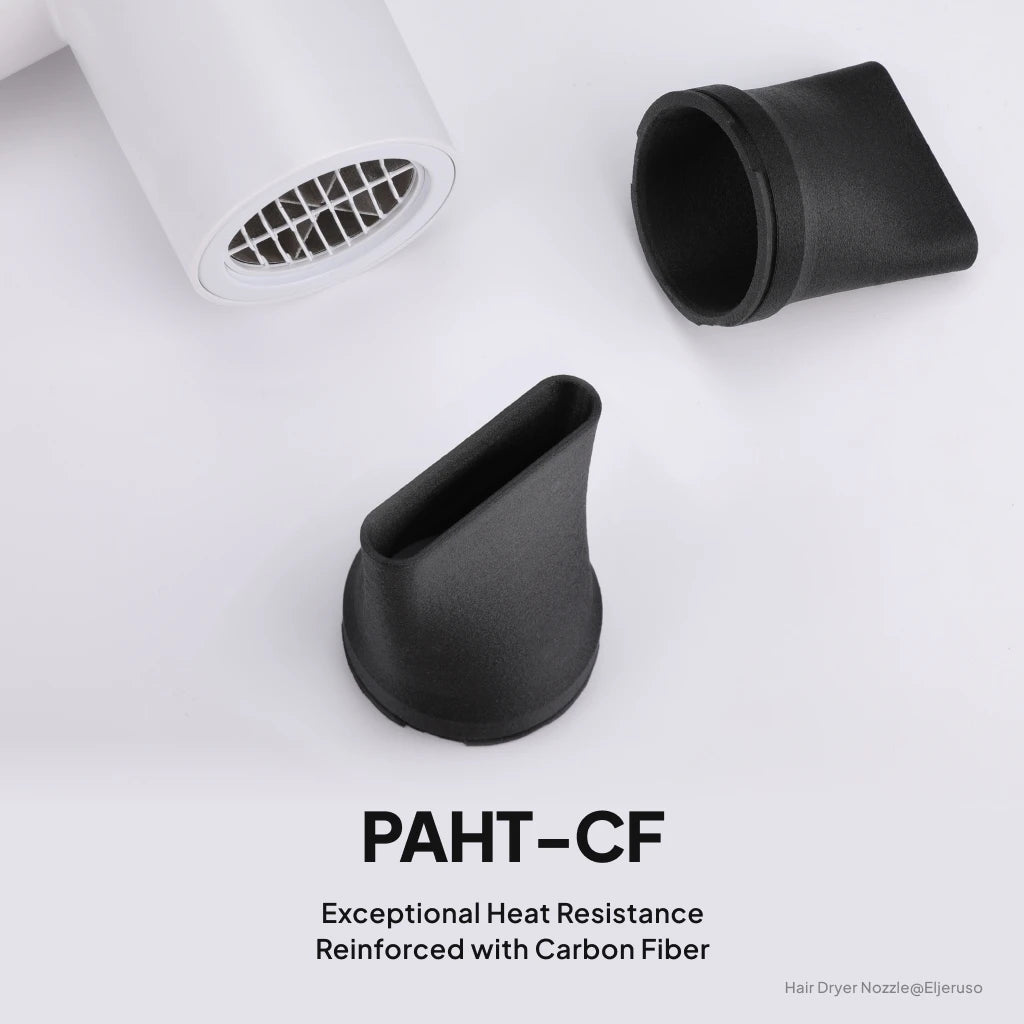ELEGOO PAHT-CF Carbon Fiber Filament 1.75mm Black, Nylon CF High Temp 3D Printing,Corrosion Resistance,for Enclosed 3D Printers