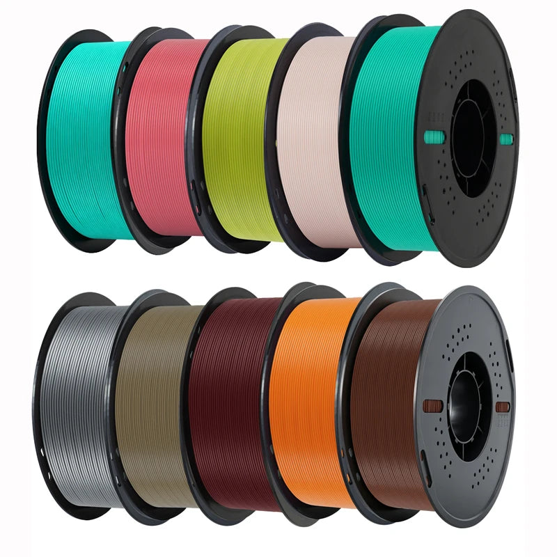 KINGROON PLA Filament 1.75mm 5/10KG pla Plastic For 3D Printer, Standard 1kg/roll 3D Printing Filaments Mix Color Local Shipping