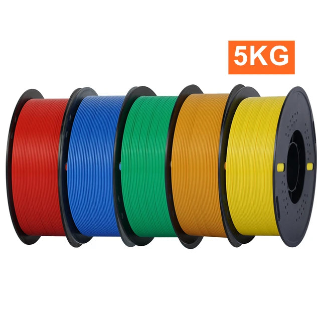 KINGROON PLA Filament 1.75mm 5/10KG pla Plastic For 3D Printer, Standard 1kg/roll 3D Printing Filaments Mix Color Local Shipping