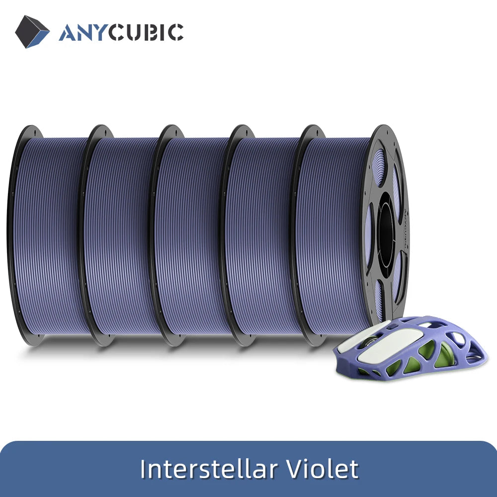 ANYCUBIC 5KG PLA Filament For FDM 3D Printer 1.75mm Eco-friendly 3D Printing Material Failment For Kobra S1C K3C